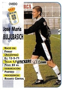 Figurina Buljubasich - Liga Spagnola 1998-1999 - Panini