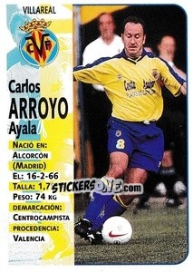 Sticker Arroyo - Liga Spagnola 1998-1999 n. 380a - Panini