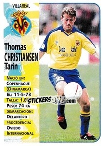 Figurina Christiansen - Liga Spagnola 1998-1999 - Panini
