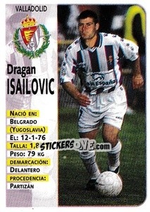 Figurina Isailovic (Valladolid) - Liga Spagnola 1998-1999 - Panini