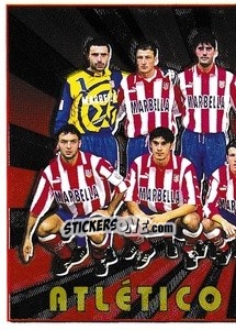 Sticker At. Madrid - Liga Spagnola 1998-1999 n. 447 - Panini