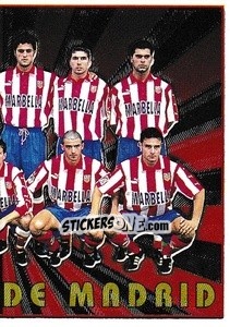 Sticker At. Madrid - Liga Spagnola 1998-1999 n. 448 - Panini