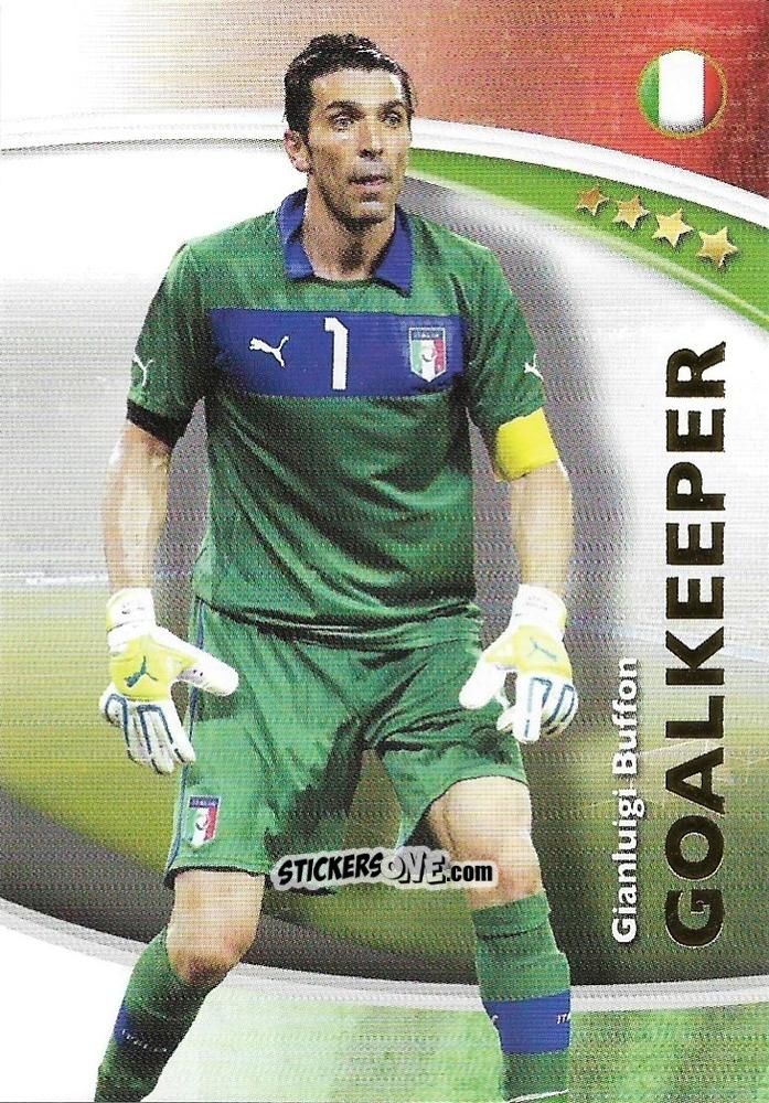 Sticker Gianluigi Buffon - World Football Online 2014. Series 1 n. 4 - Futera