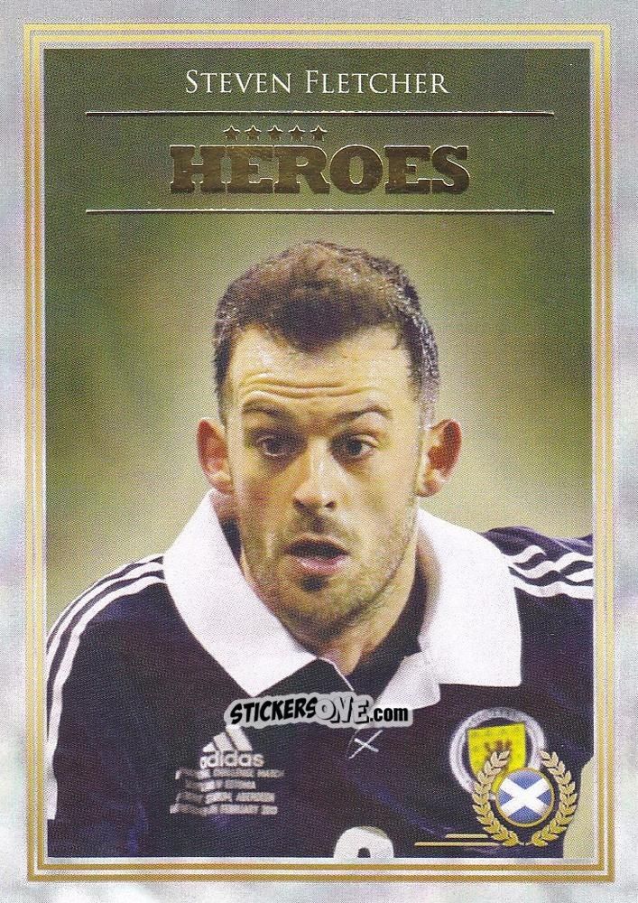 Figurina Steven Fletcher - World Football Online 2014. Series 1 n. HER16 - Futera