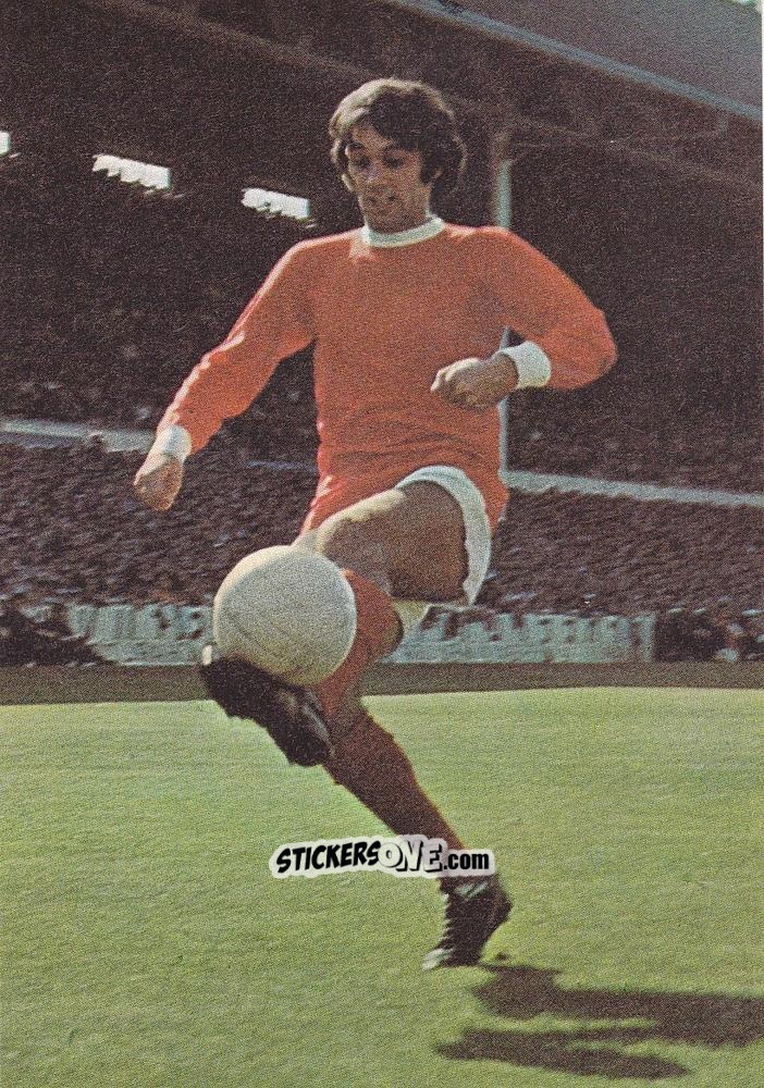 Cromo George Best - Grosse Stars Des Runden Leders 1970 n. 18 - Poly Verlag