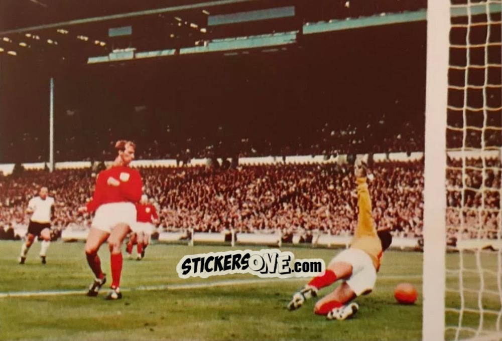 Cromo Gordon Banks / Uwe Seeler / Jack Charlton / Nobby Stiles