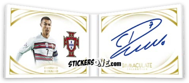 Cromo Cristiano Ronaldo - Immaculate Soccer 2021
 n. AB-CR7 - Panini