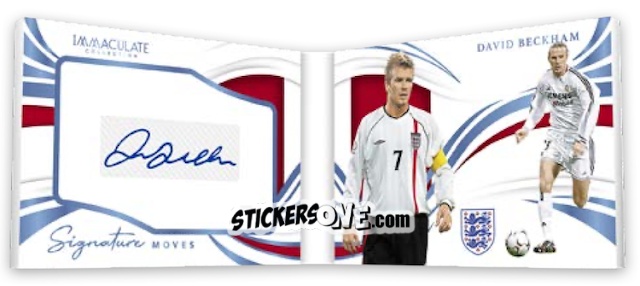 Cromo David Beckham - Immaculate Soccer 2021
 n. SM-DBE - Panini