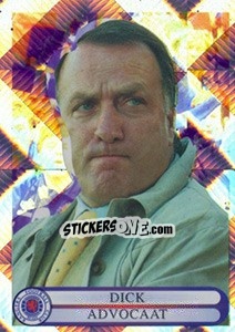 Sticker Manager: Dick Advocaat - Rangers Fc 1999-2000 - Panini
