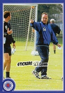 Cromo Pointing The Way... - Rangers Fc 1999-2000 - Panini