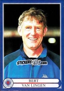 Sticker Bert van Lingen - Rangers Fc 1999-2000 - Panini