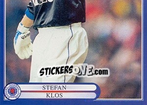 Sticker Stefan Klos in action - Rangers Fc 1999-2000 - Panini