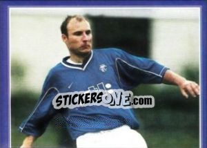 Sticker Dariusz Adamczuk in action - Rangers Fc 1999-2000 - Panini