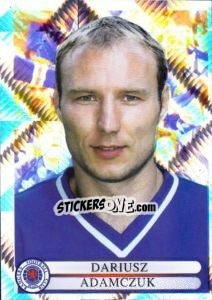 Cromo Dariusz Adamczuk - Rangers Fc 1999-2000 - Panini