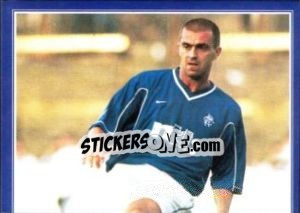 Cromo Sergio Porrini in action - Rangers Fc 1999-2000 - Panini
