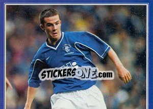 Sticker Barry Ferguson in action - Rangers Fc 1999-2000 - Panini