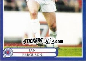 Sticker Ian Ferguson in action