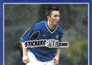 Sticker Barry Nicholson in action - Rangers Fc 1999-2000 - Panini