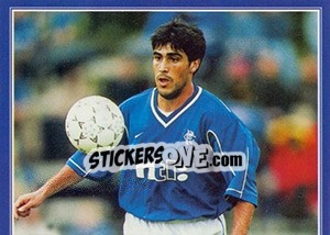 Figurina Claudio Reyna in action - Rangers Fc 1999-2000 - Panini