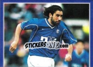 Sticker Gabriel Amato in action - Rangers Fc 1999-2000 - Panini