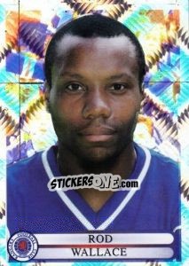 Sticker Rod Wallace - Rangers Fc 1999-2000 - Panini
