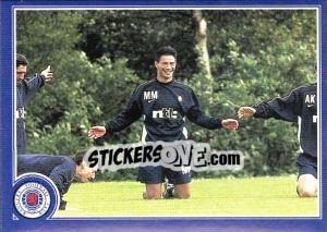 Sticker Happy to be here... - Rangers Fc 1999-2000 - Panini