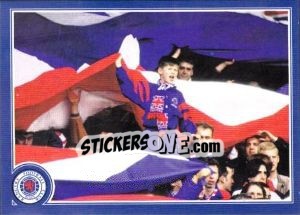 Figurina The magnificent Rangers supporters - Rangers Fc 1999-2000 - Panini