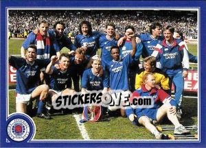 Figurina Against All Odds... - Rangers Fc 1999-2000 - Panini