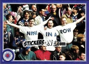 Sticker Nine All Mine... - Rangers Fc 1999-2000 - Panini