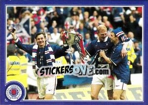 Sticker Silver Lining... - Rangers Fc 1999-2000 - Panini