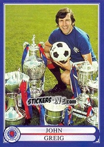 Sticker John Greig - Rangers Fc 1999-2000 - Panini