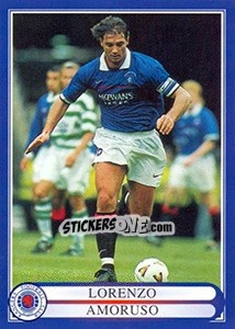 Sticker Lorenzo Amoruso - Rangers Fc 1999-2000 - Panini