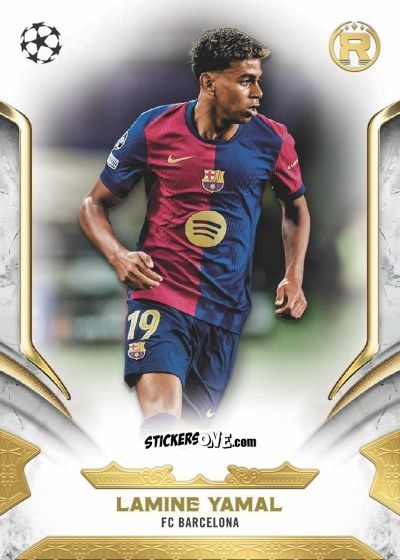 Sticker Lamine Yamal - Reverence UEFA Club Competitions 2024-2025
 n. 35 - Topps