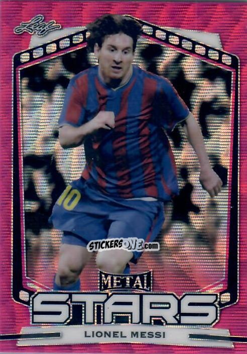 Sticker Lionel Messi - Metal Stars 2022
 n. SSPW-03 - Futera