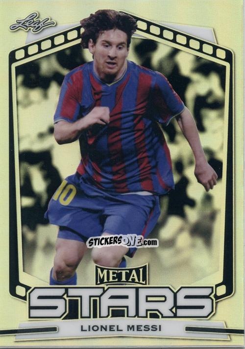 Sticker Lionel Messi - Metal Stars 2022
 n. SS-03 - Futera