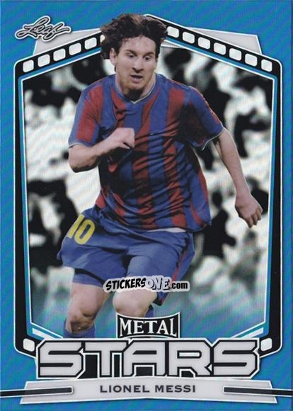 Sticker Lionel Messi - Metal Stars 2022
 n. SSBP-03 - Futera