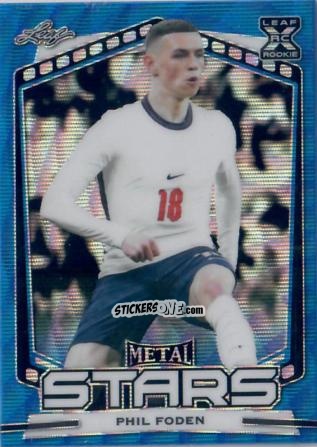 Sticker Phil Foden - Metal Stars 2022
 n. SSBLW-05 - Futera
