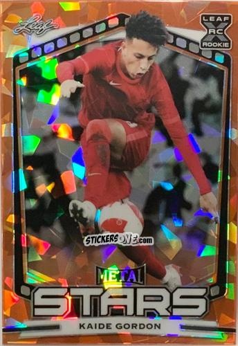 Cromo Kaide Gordon - Metal Stars 2022
 n. SSOCI-09 - Futera