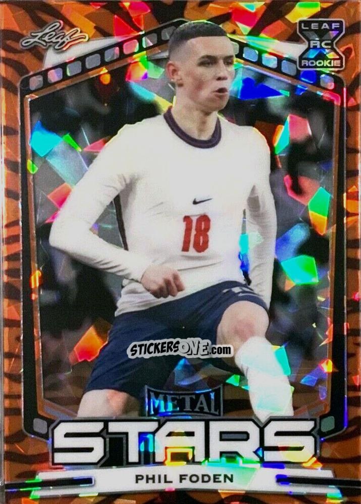Sticker Phil Foden - Metal Stars 2022
 n. SSOTSCI-05 - Futera