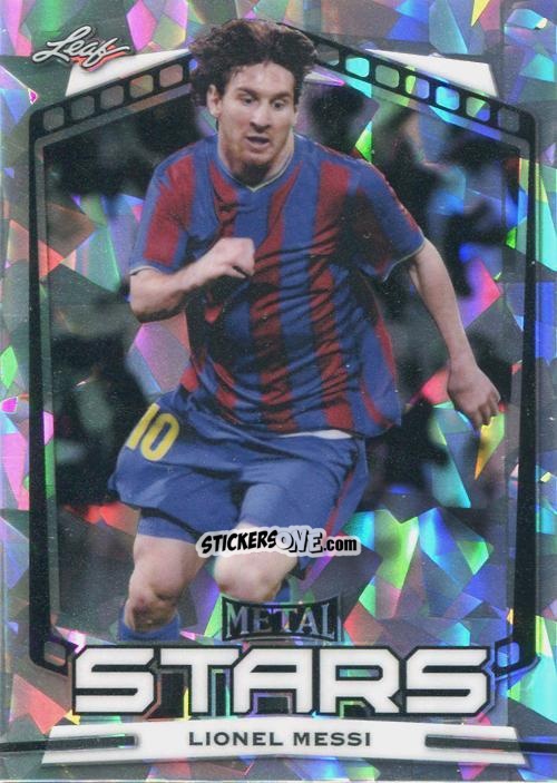 Sticker Lionel Messi - Metal Stars 2022
 n. SSSICI-03 - Futera