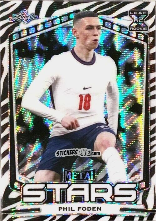 Sticker Phil Foden - Metal Stars 2022
 n. SSZSW-05 - Futera