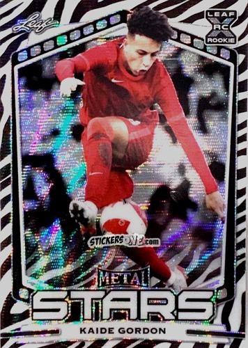 Cromo Kaide Gordon - Metal Stars 2022
 n. SSZSW-09 - Futera