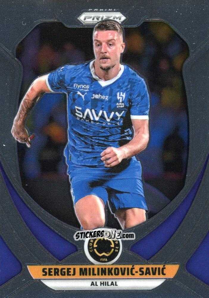 Sticker  Sergej Milinkovic - Fifa Club World Cup 2025. Prizm n. 17 - Panini
