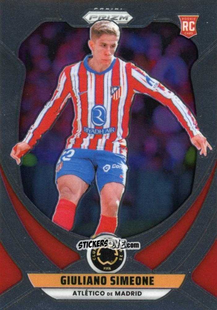 Figurina  Giuliano Simeone  - Fifa Club World Cup 2025. Prizm n. 22 - Panini