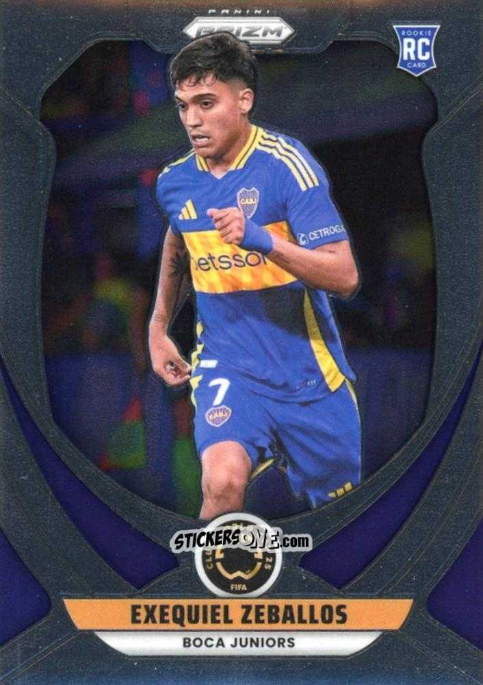 Cromo  Exequiel Zeballos  - Fifa Club World Cup 2025. Prizm n. 38 - Panini