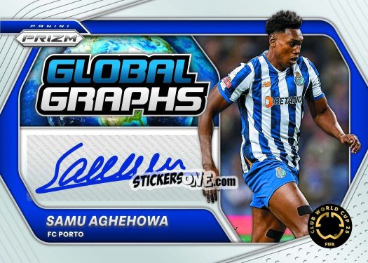 Figurina Samu Aghehowa - Fifa Club World Cup 2025. Prizm n. GG12 - Panini