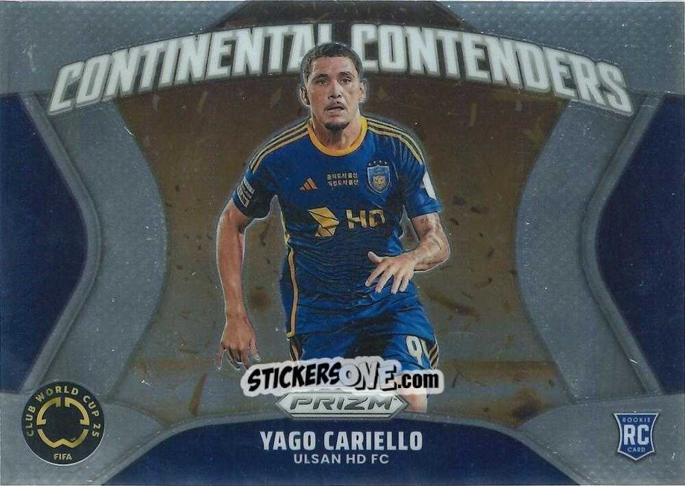 Cromo  Yago Cariello  - Fifa Club World Cup 2025. Prizm n. CC30 - Panini