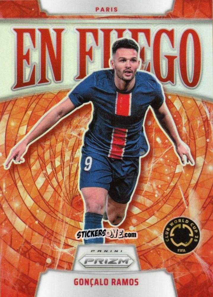 Cromo Goncalo Ramos  - Fifa Club World Cup 2025. Prizm n. EF4 - Panini