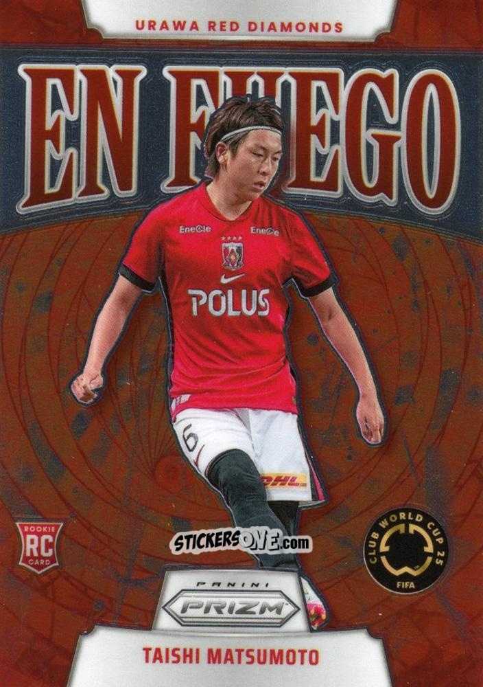 Figurina Taishi Matsumoto  - Fifa Club World Cup 2025. Prizm n. EF8 - Panini