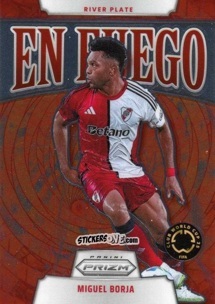 Cromo  Miguel Borja  - Fifa Club World Cup 2025. Prizm n. EF27 - Panini